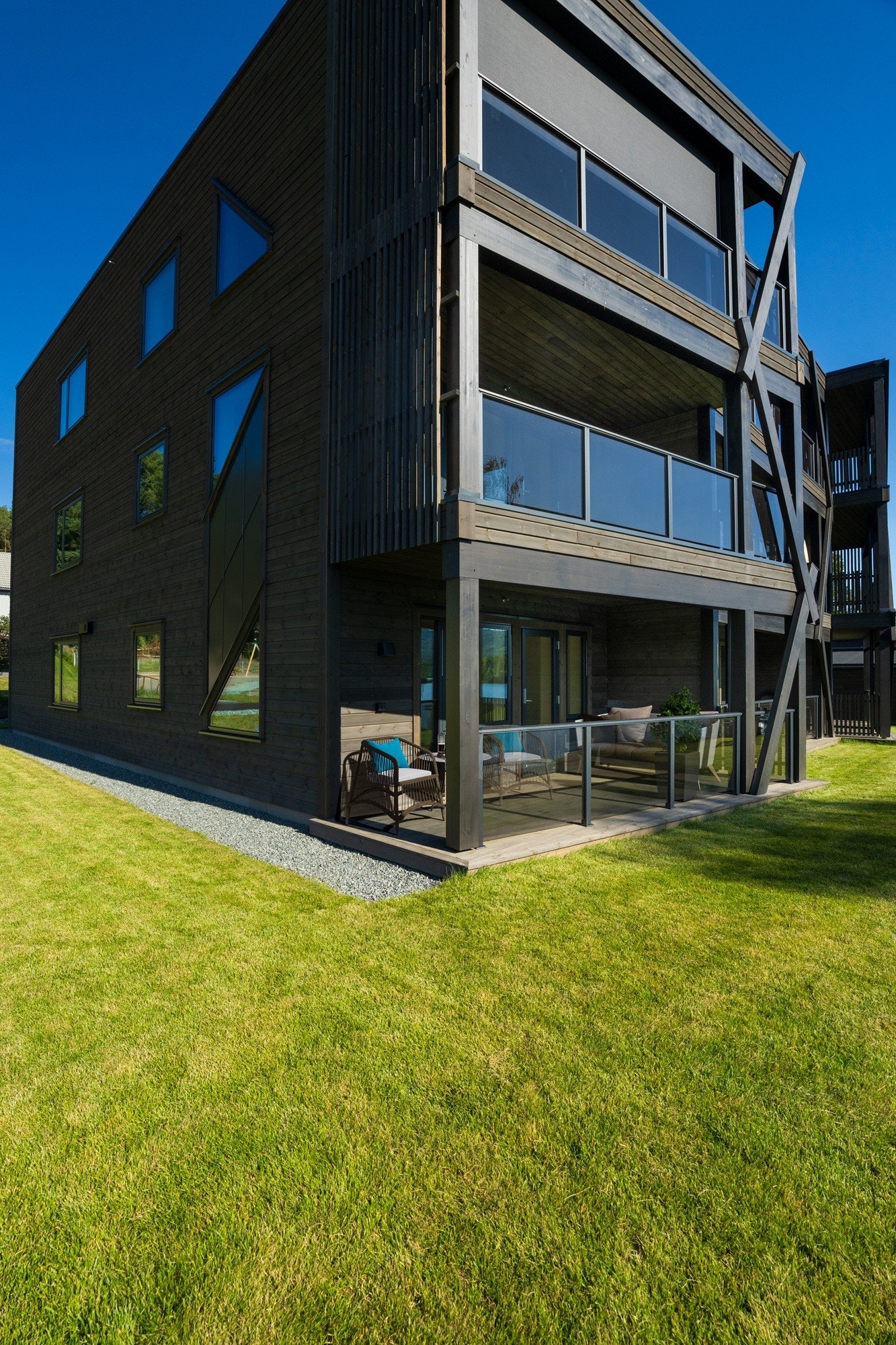 Eksklusiv bruksrett til hagen utenfor boligen Galleribilde