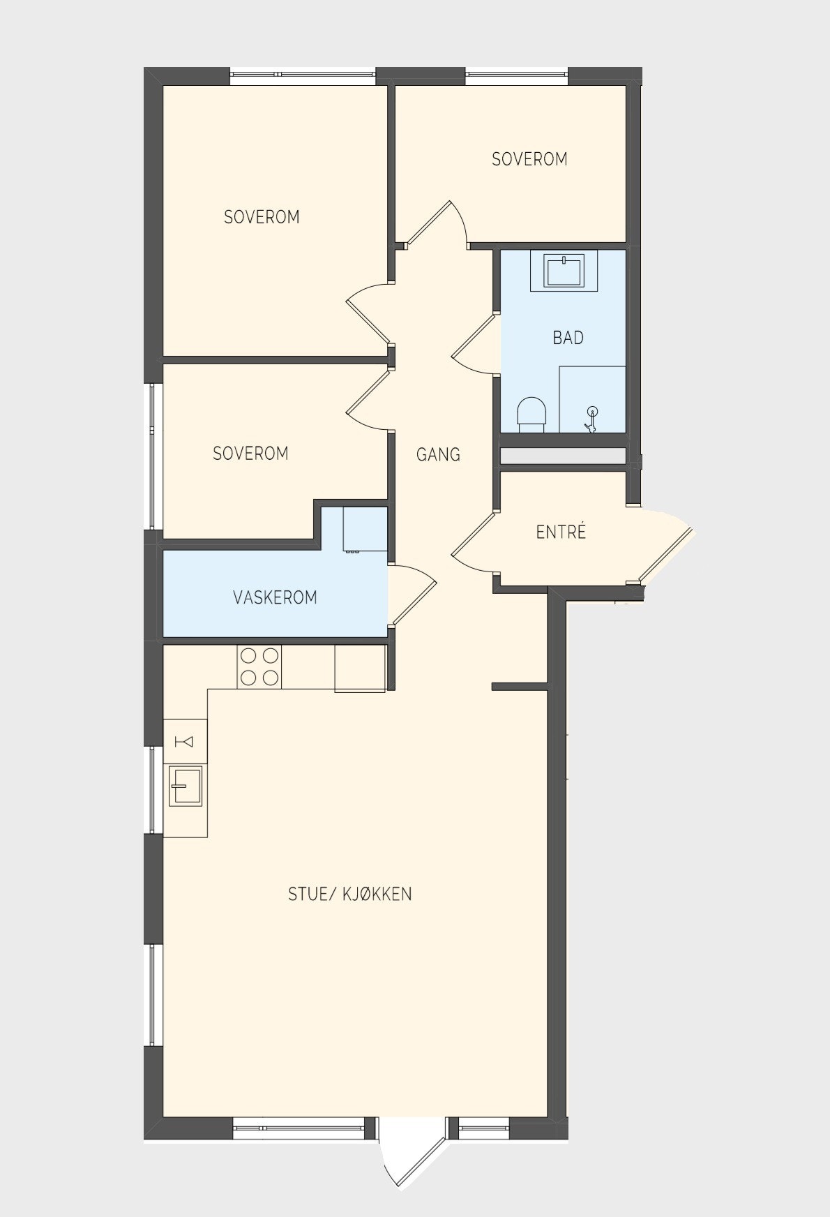 Planløsning Galleribilde