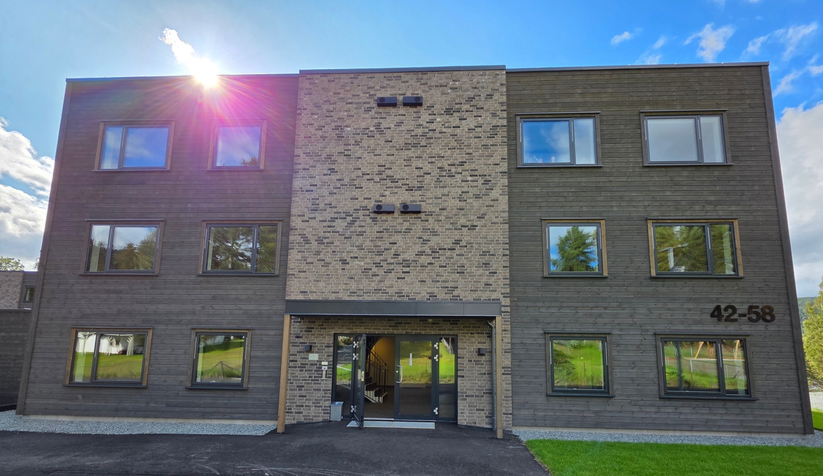 Inngangsparti Galleribilde