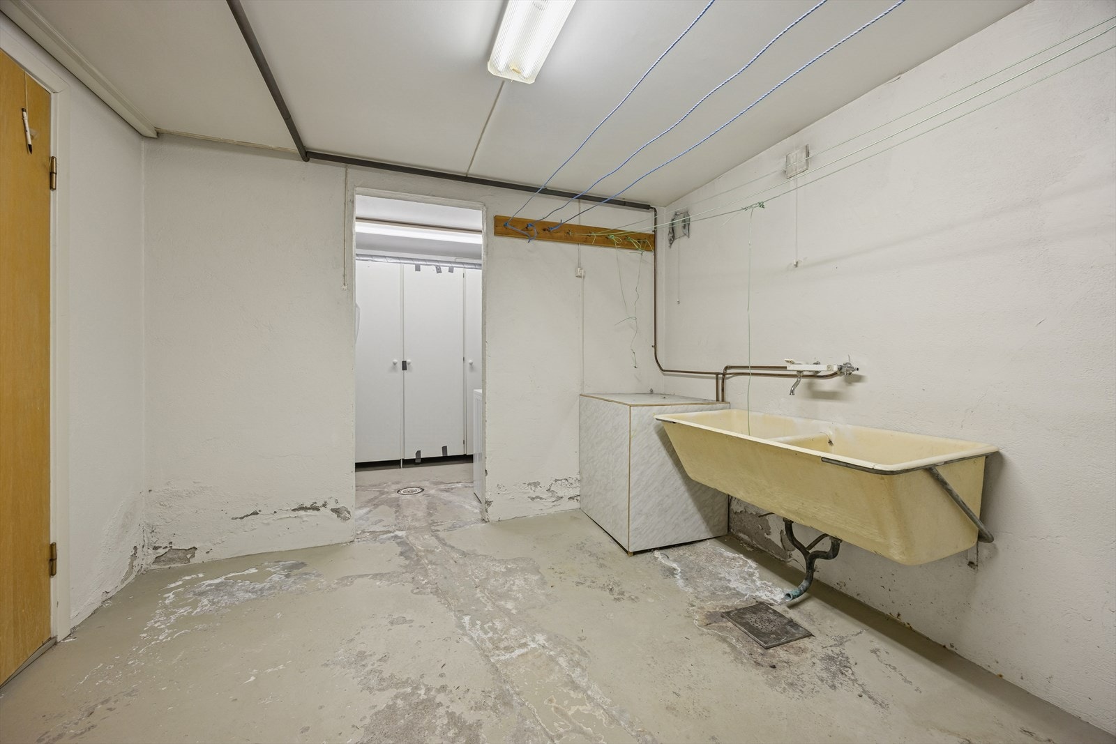 Sameiet har felles vaskerom i kjeller. Galleribilde