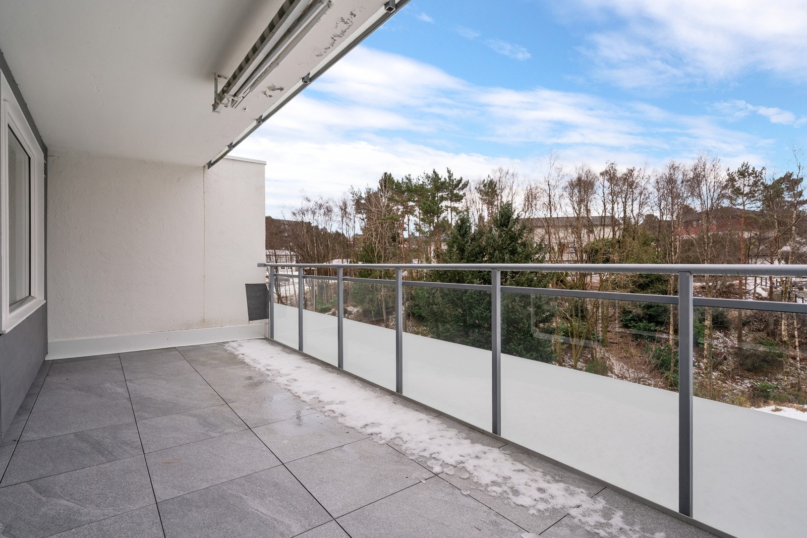 God utsikt i fra terrassen Galleribilde