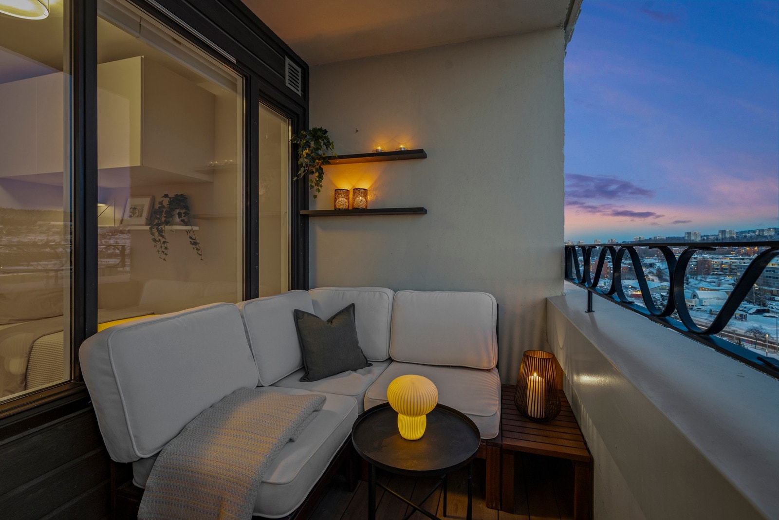 Lun kveldsstemning Galleribilde