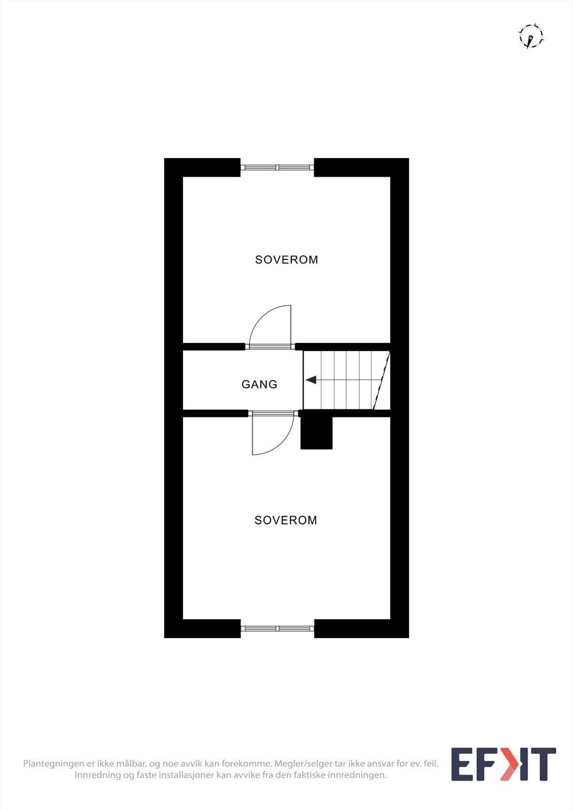 Plantegning 2. etg. Galleribilde