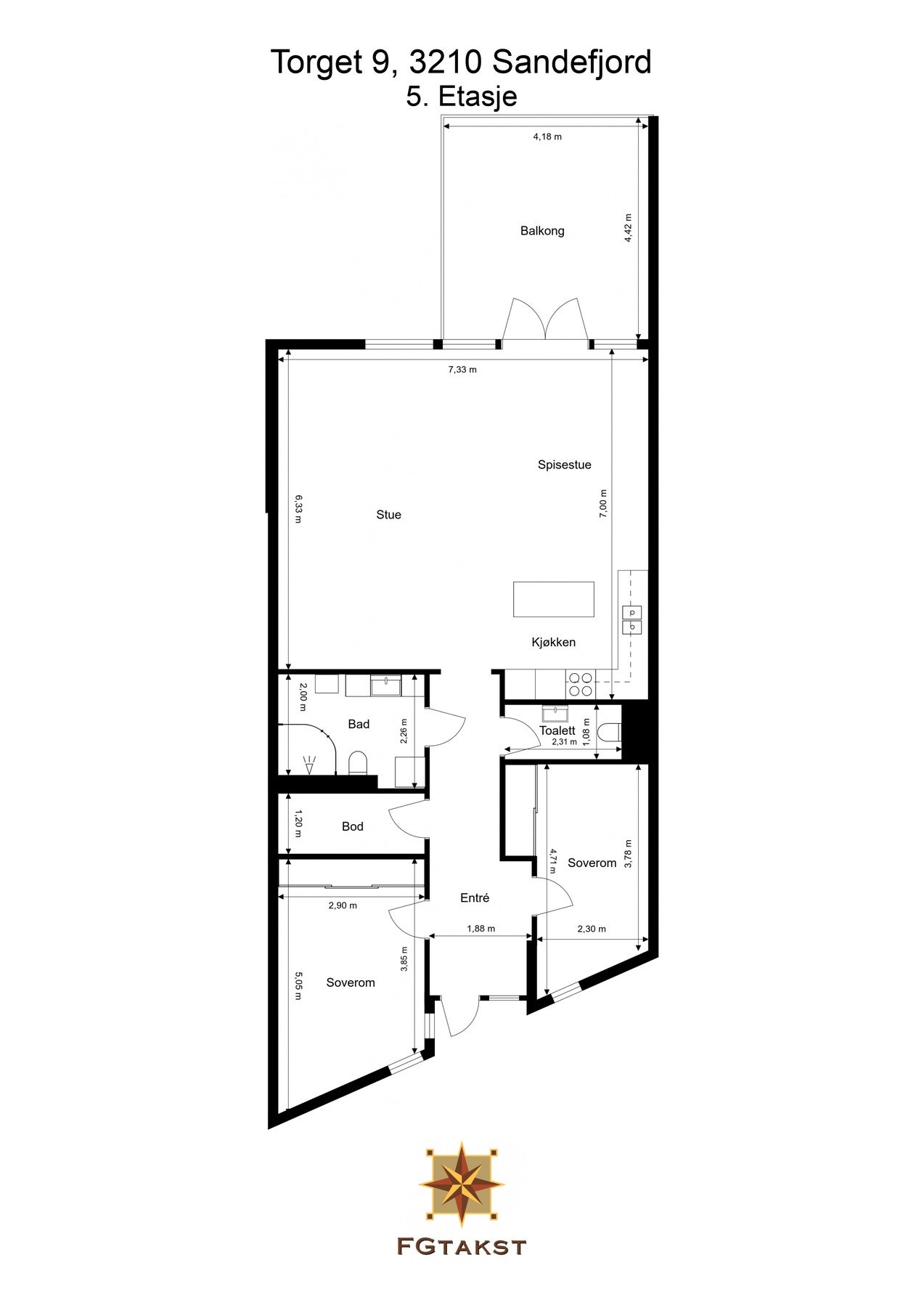 Gjør deg kjent med planløsningen Galleribilde