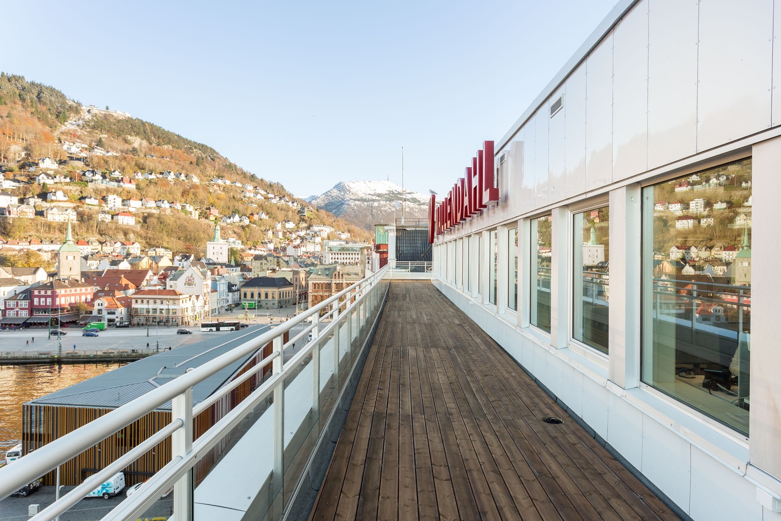 Utsikt fra 7. etasje Galleribilde