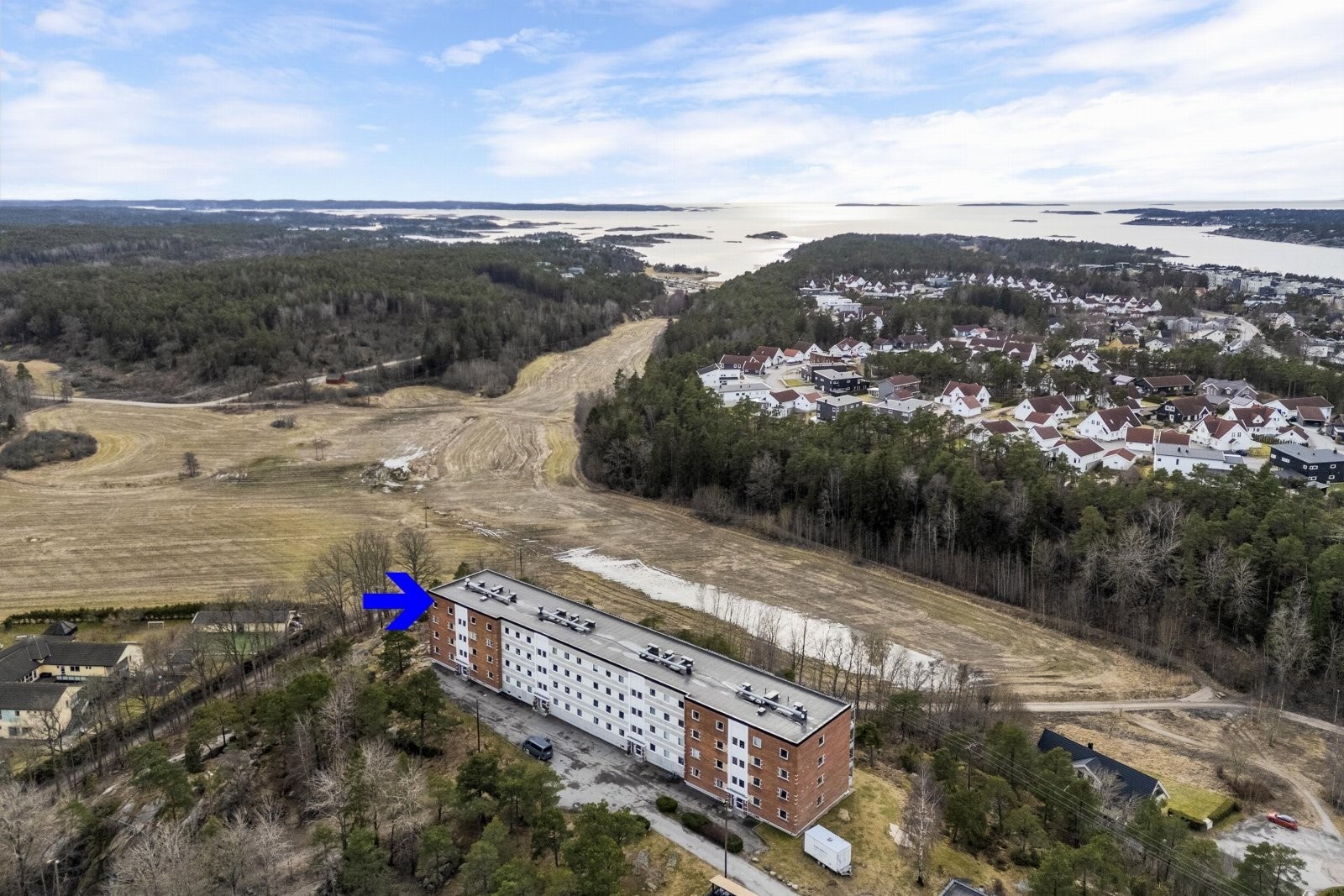 Fra leiligheten er det flott utsikt Galleribilde