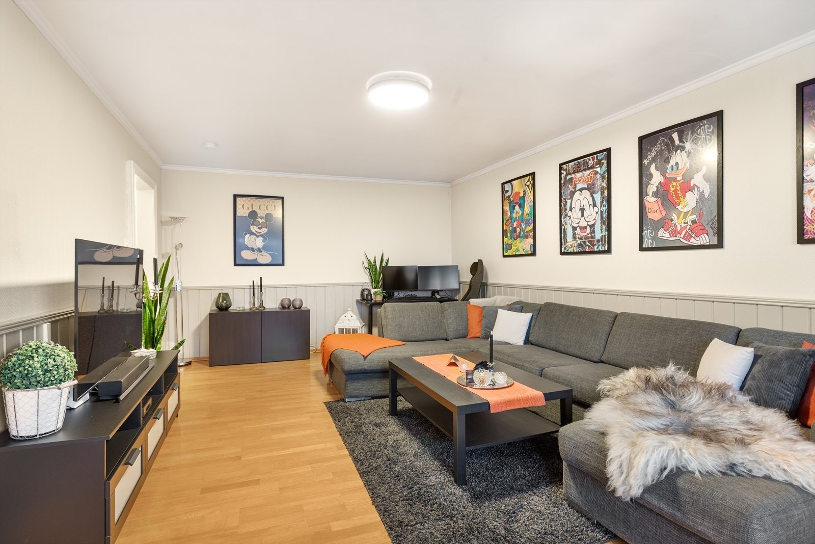 Svalevegen 6 - lett tilgjengelig i 1. underetasje. Galleribilde