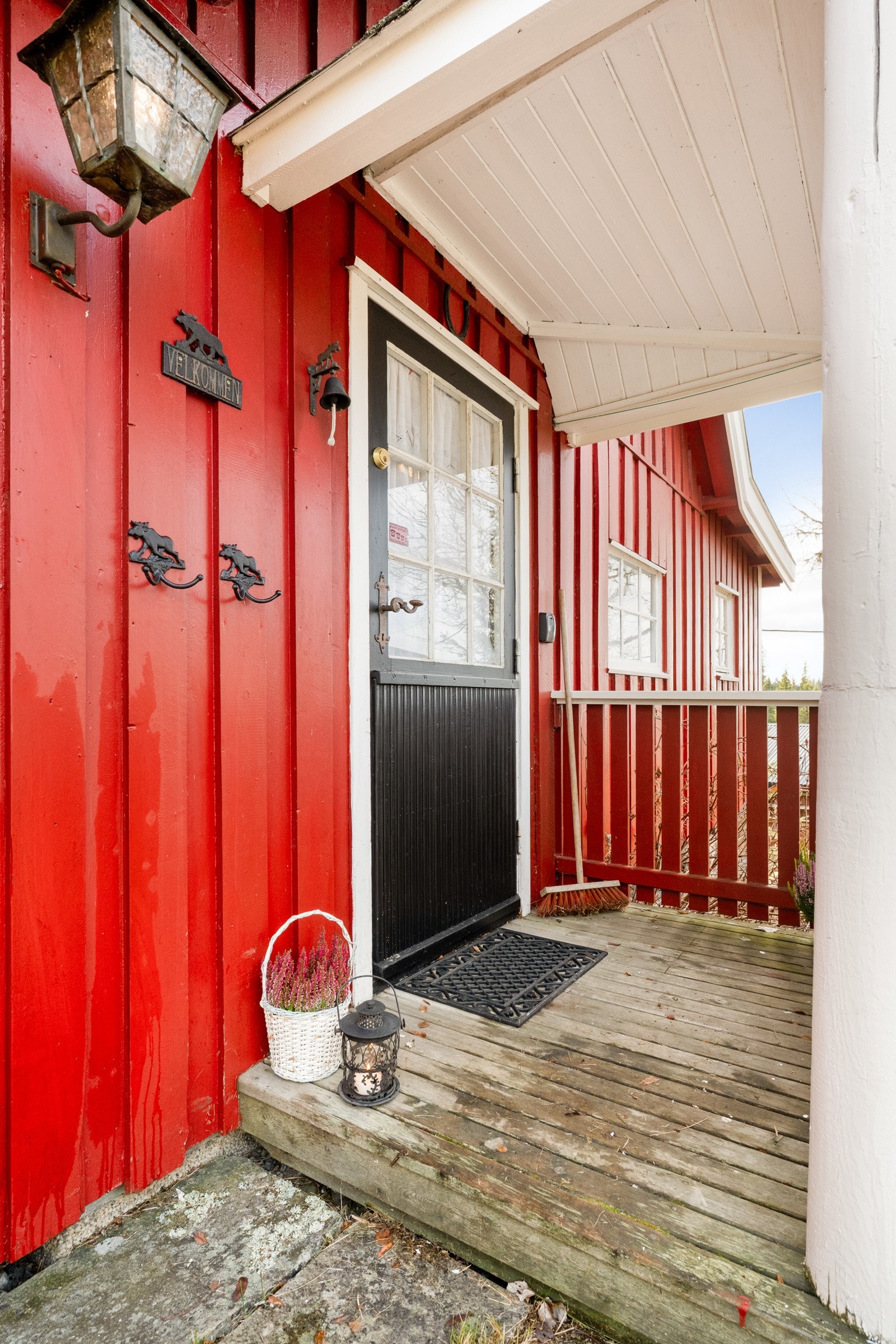 Overbygget inngangsparti Galleribilde