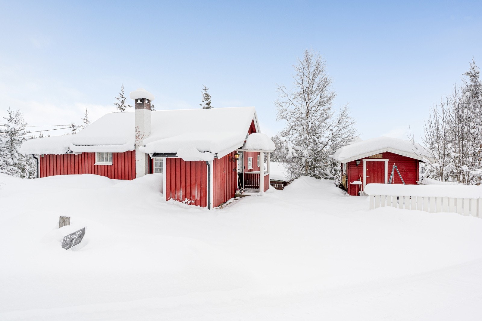 Her får du et hyggelig fristed med flotte ski- og turmuligheter året rundt Galleribilde