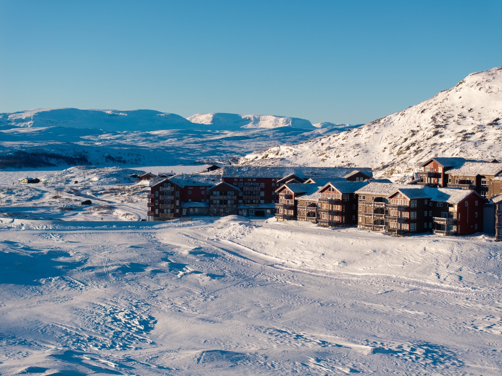 Flott utsikt mot Hallingskarvet! Galleribilde