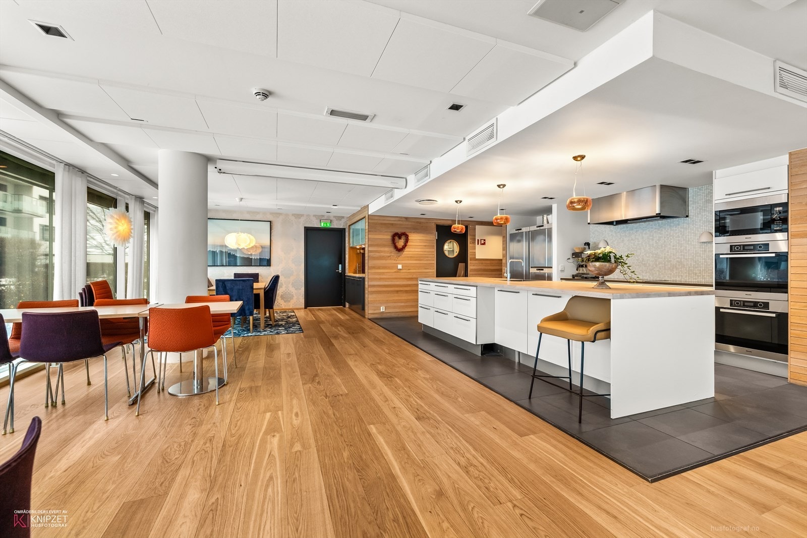 Pluss-konseptet har i tillegg tjenester som skjorteservice, middagsservering og gjesteleilighet for gjester Galleribilde