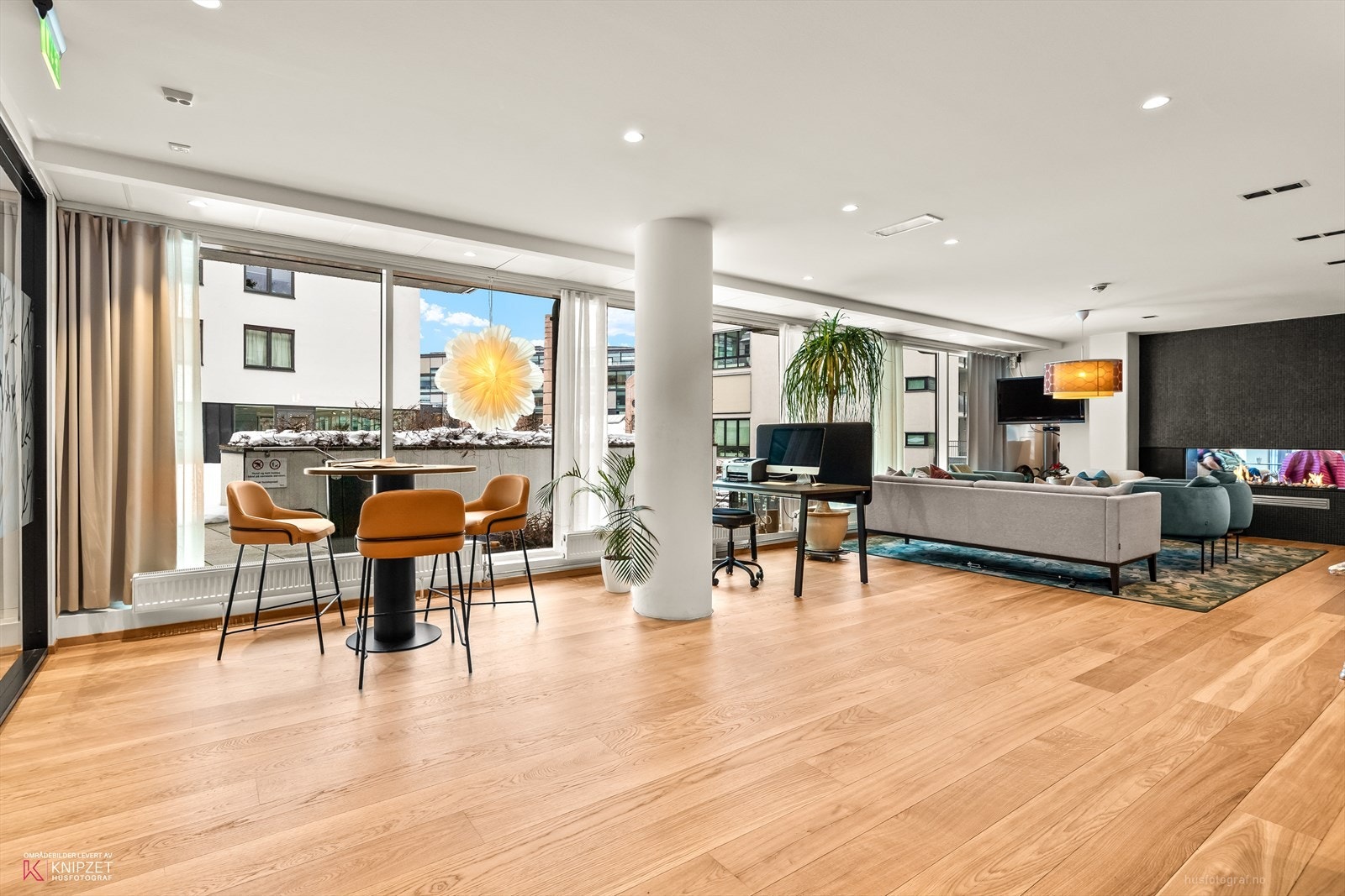 Pluss-konseptet har en månedlig servicevgift på kr 1 675,- Galleribilde