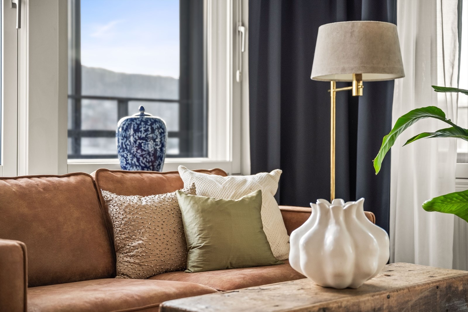 En lun og hyggelig krok for avslapning. Galleribilde