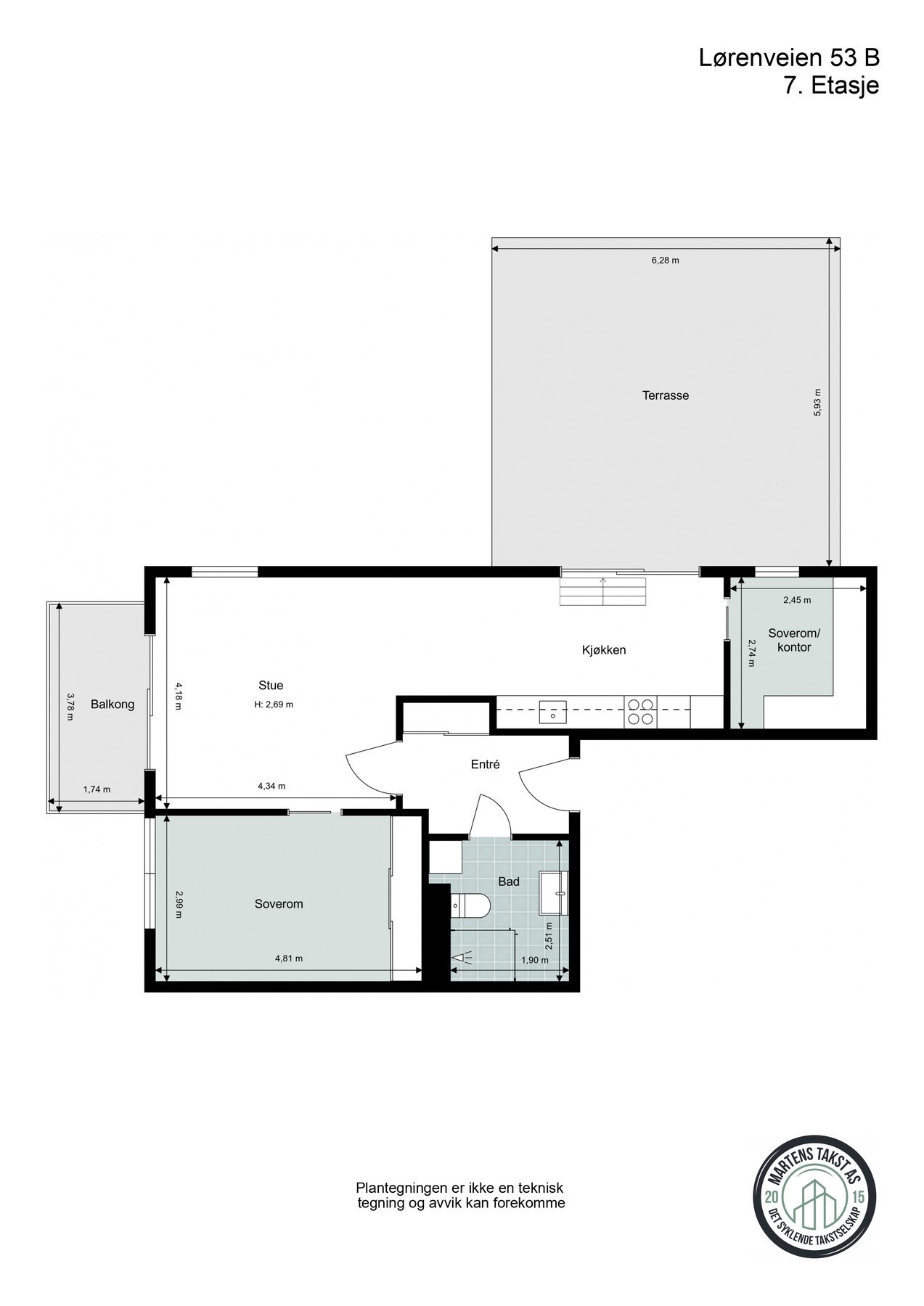 - Plantegning - Galleribilde