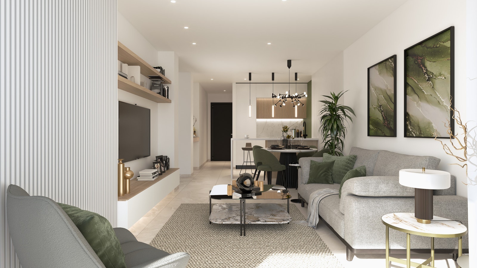 Leilighet med 2 soverom Galleribilde