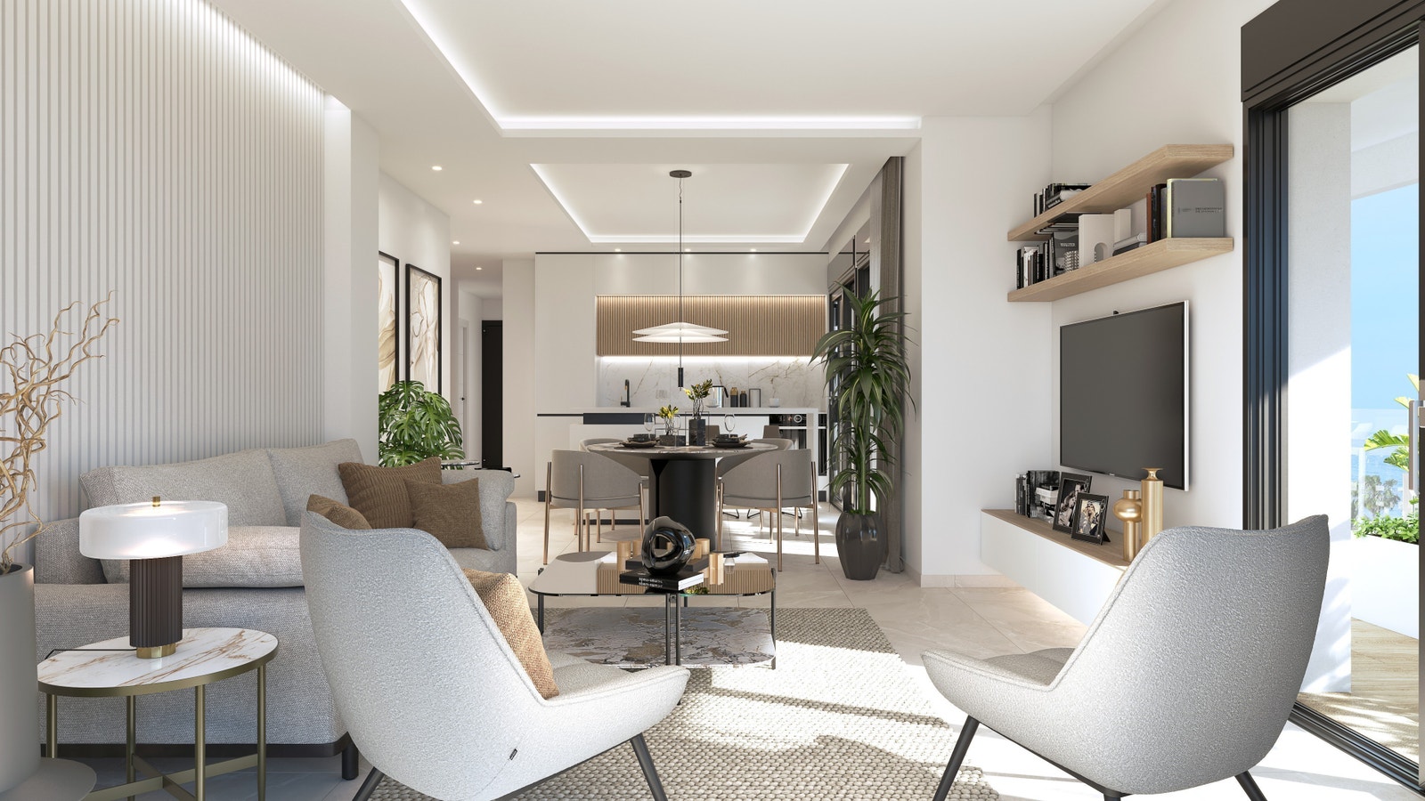 Leilighet med 3 soverom Galleribilde