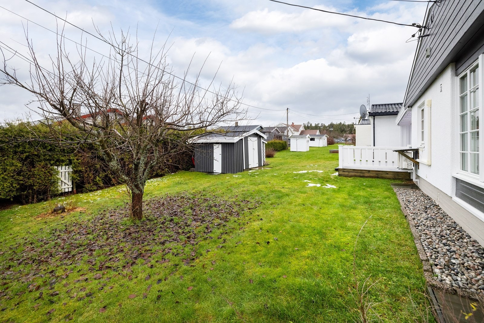 Lettstelt flat tomt Galleribilde