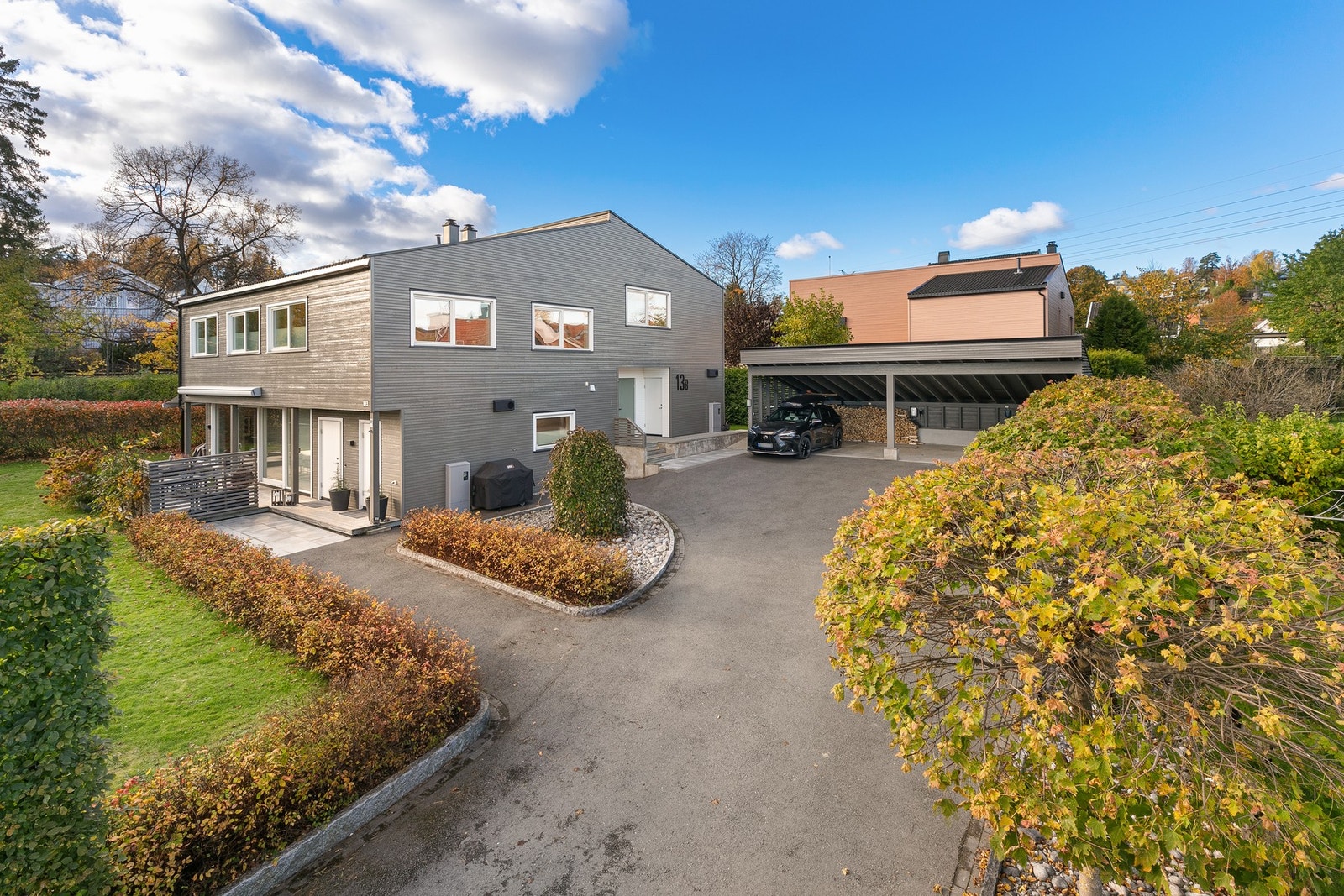 Aspelundveien ligger i et svært attraktivt nabolag på Jar Galleribilde