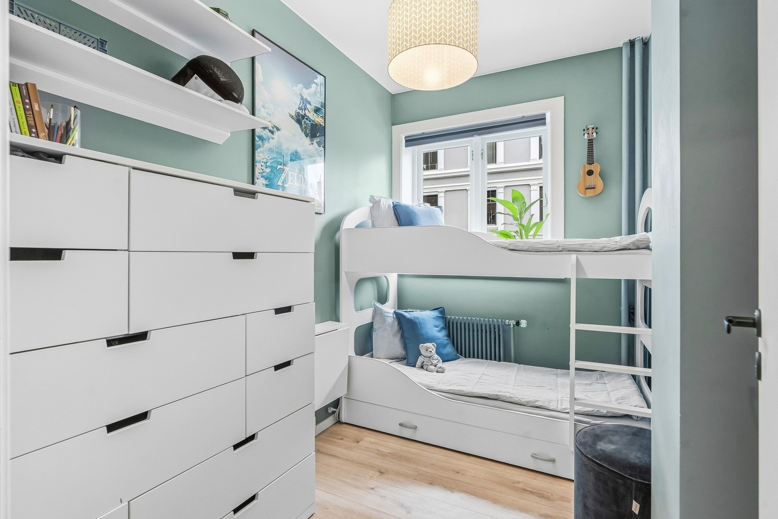 Soverom to er på ca. 6 kvm, og har plass til seng og klesskap. Galleribilde