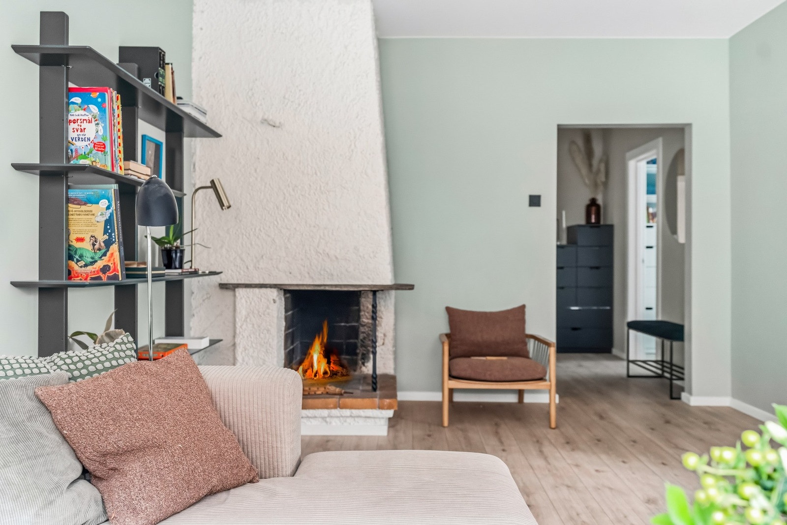 Varmtvann og oppvarming er inkludert i husleien, derav blir strømkostnadene lavere og forutsigbare. Galleribilde