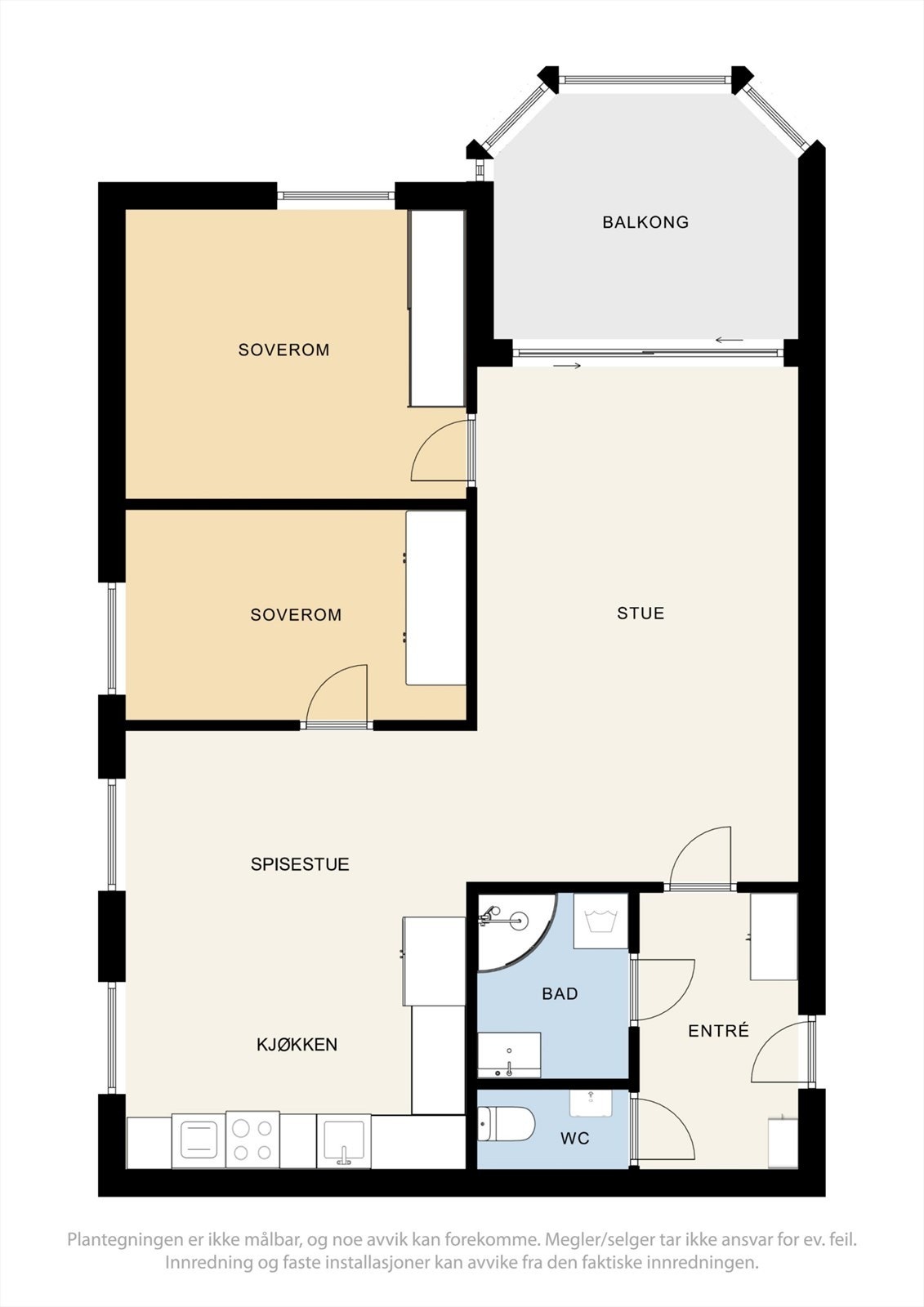 Dagens planløsning. Galleribilde