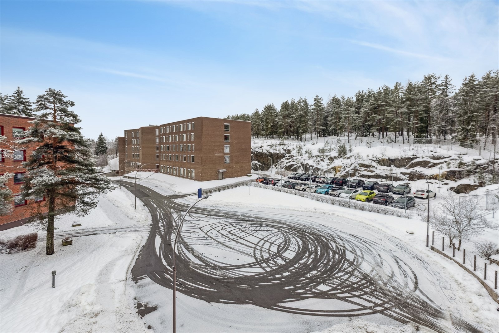 Utsikt fra balkongen. Galleribilde