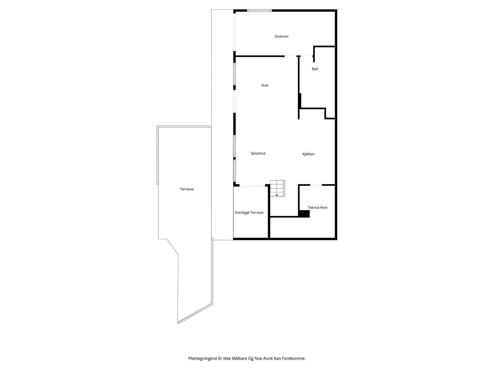 Plantegning - Underetasjen Galleribilde