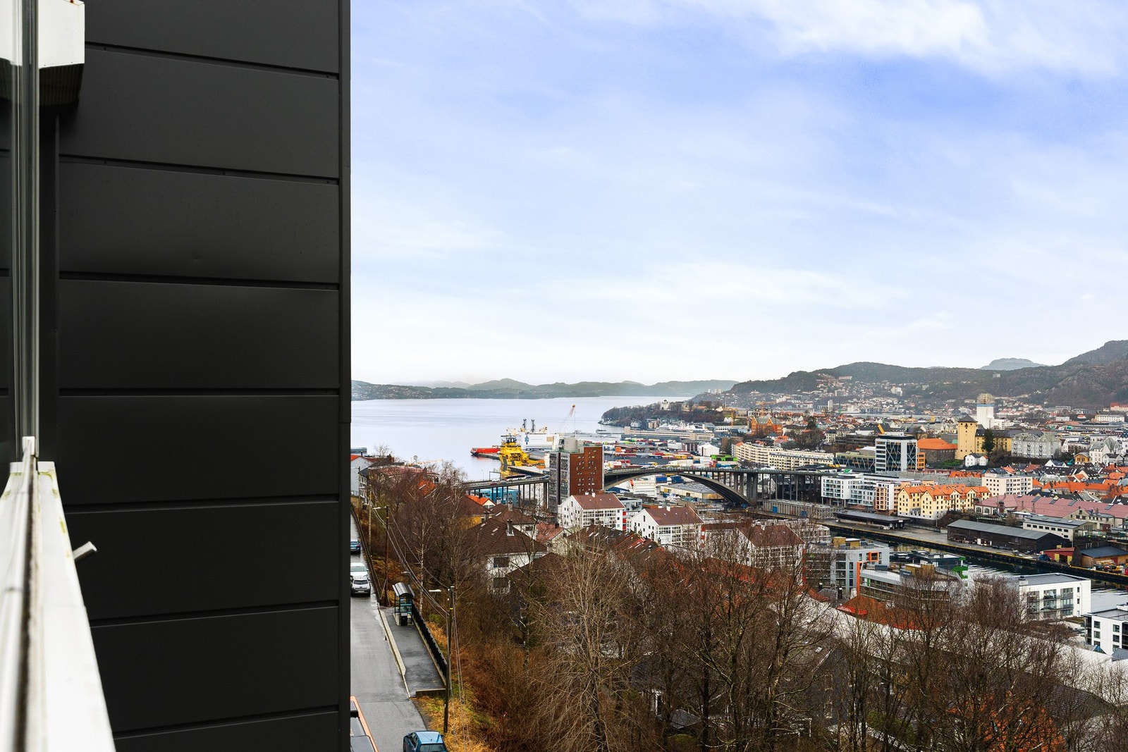 Her har du utsikt fra Askøy... Galleribilde