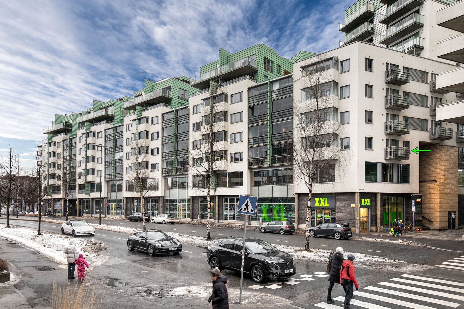 Leiligheten har en sentral og meget attraktiv beliggenhet på Majorstuen. Galleribilde