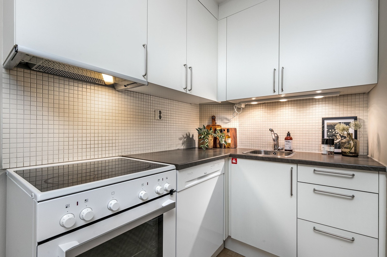 Norema kjøkken i åpen løsning mot stuen, fra 2008. Galleribilde