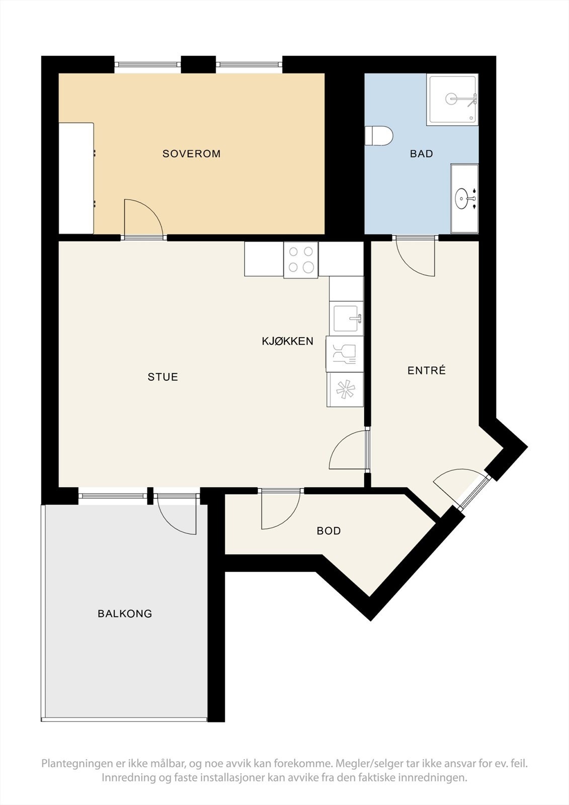 Plantegning. Galleribilde