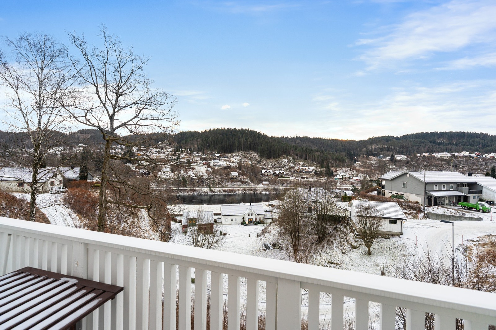 Utsikten fra leiligheten. Galleribilde