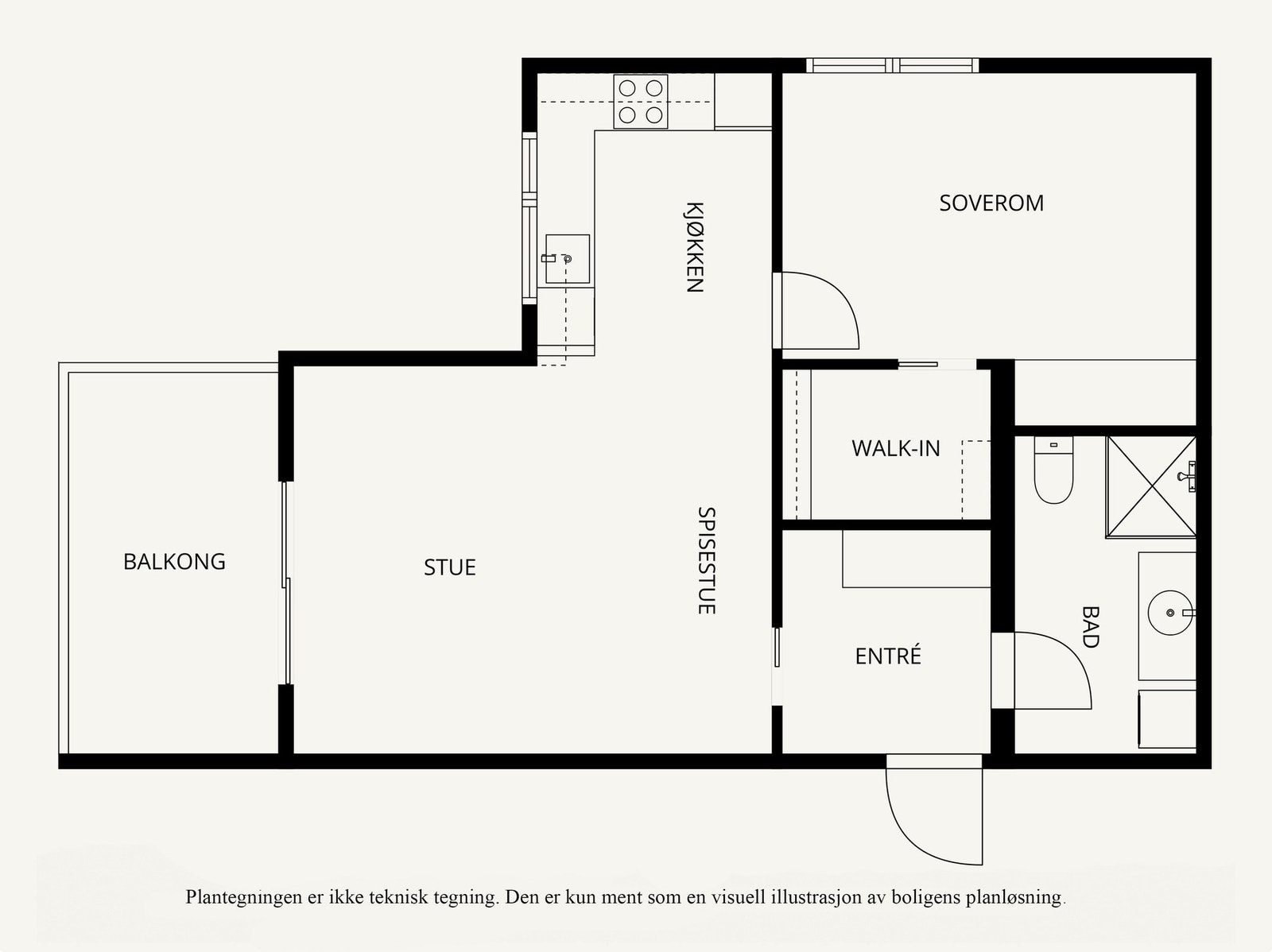 Plantegning. Galleribilde