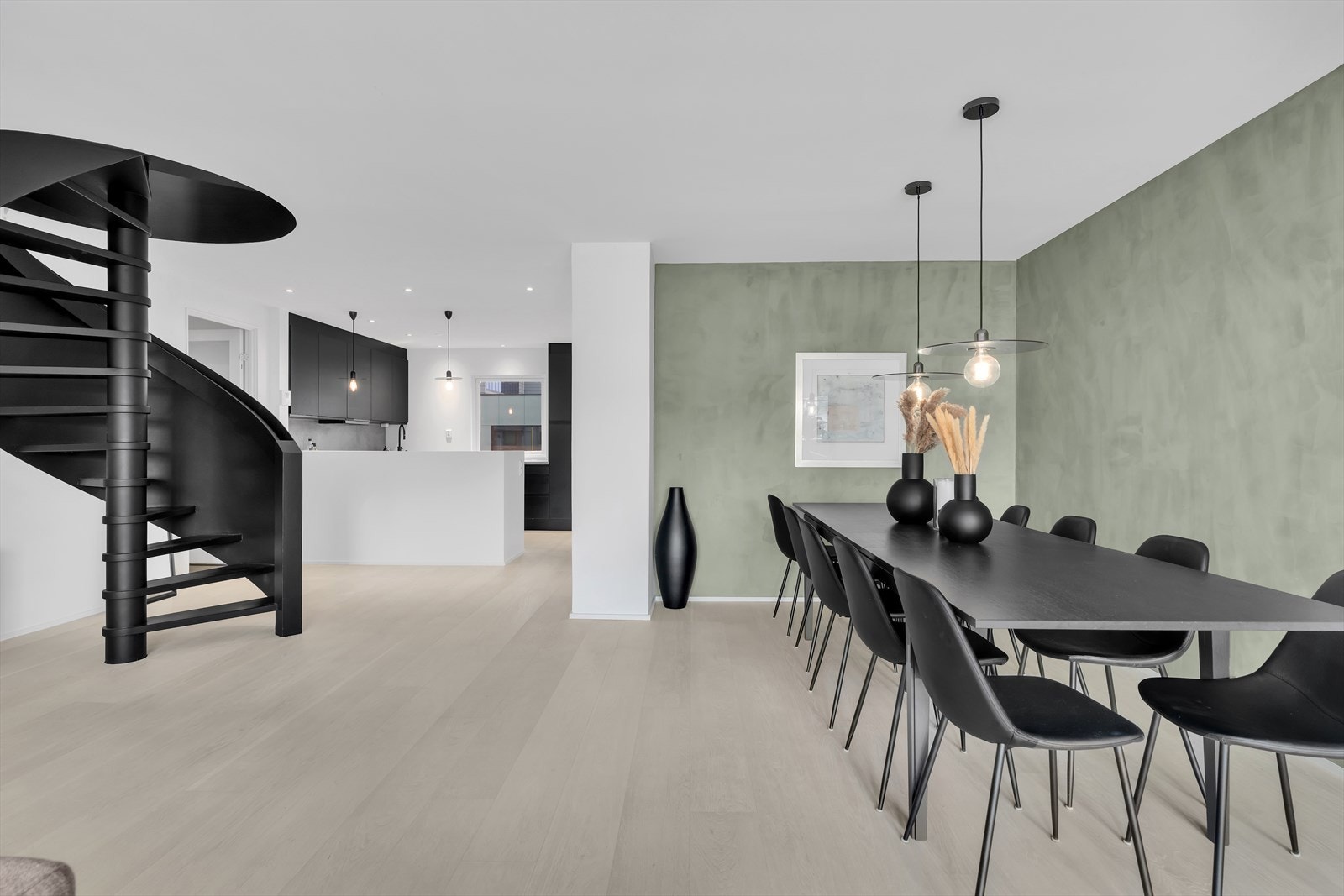 Slette overflater - 2 med moderne designsparkel Galleribilde