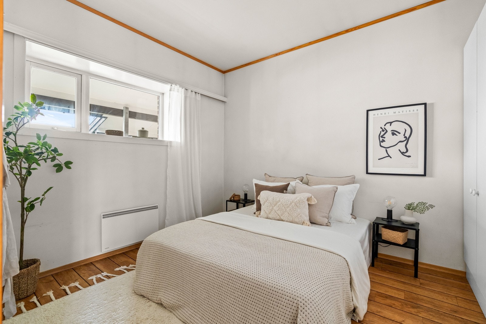 Leiligheten har to soverom Galleribilde