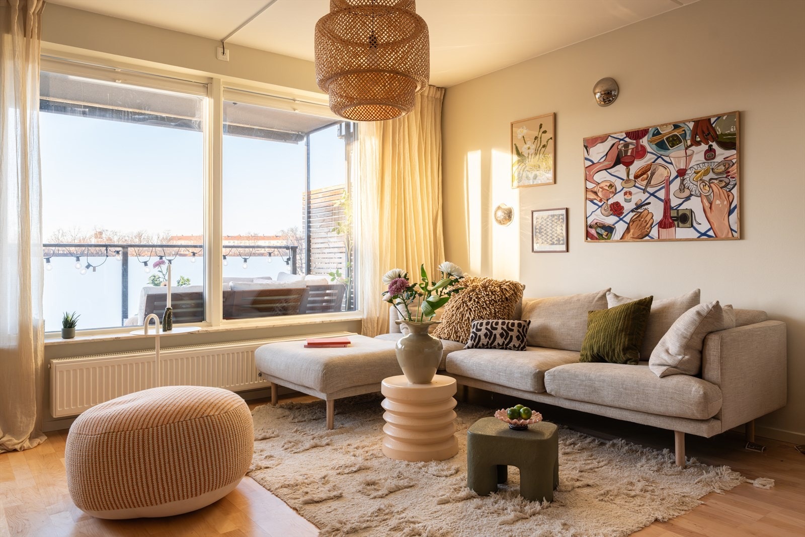 Radiatorer sørger for god temperatur på kaldere dager. Galleribilde