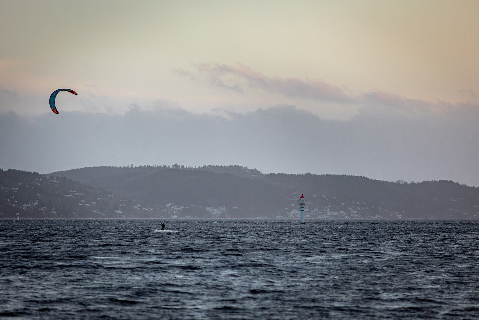 Klokkarstua er et yndet sted for kiting. Galleribilde