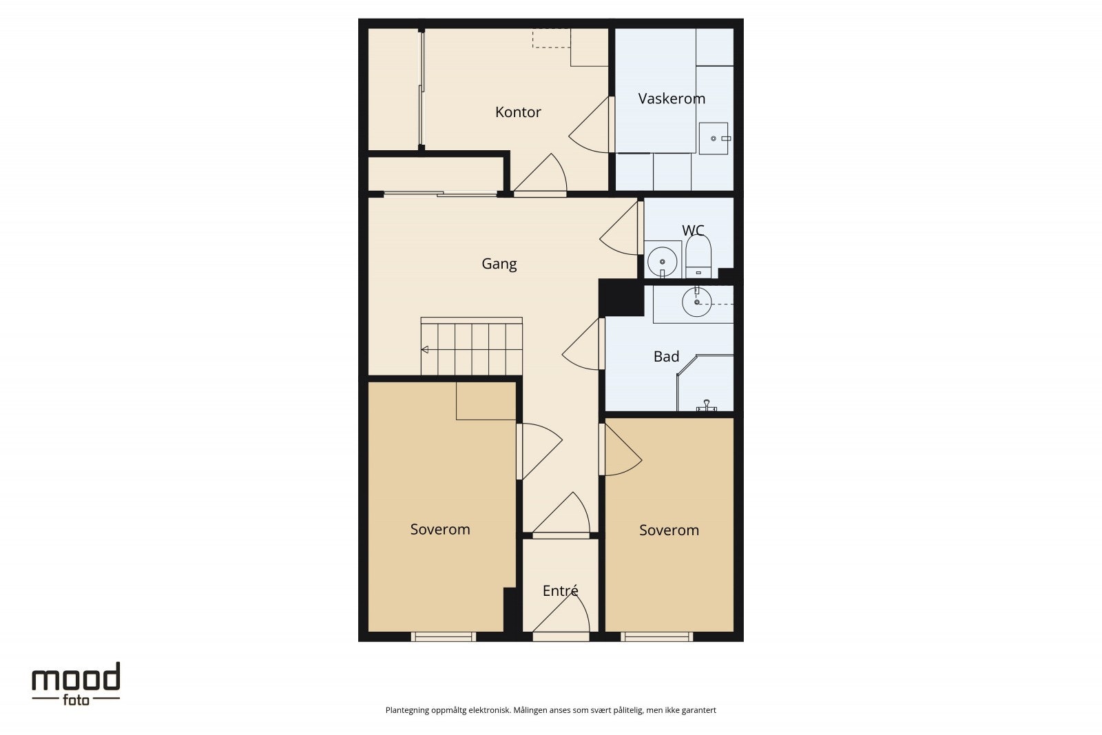 Planskisse første etasje Galleribilde