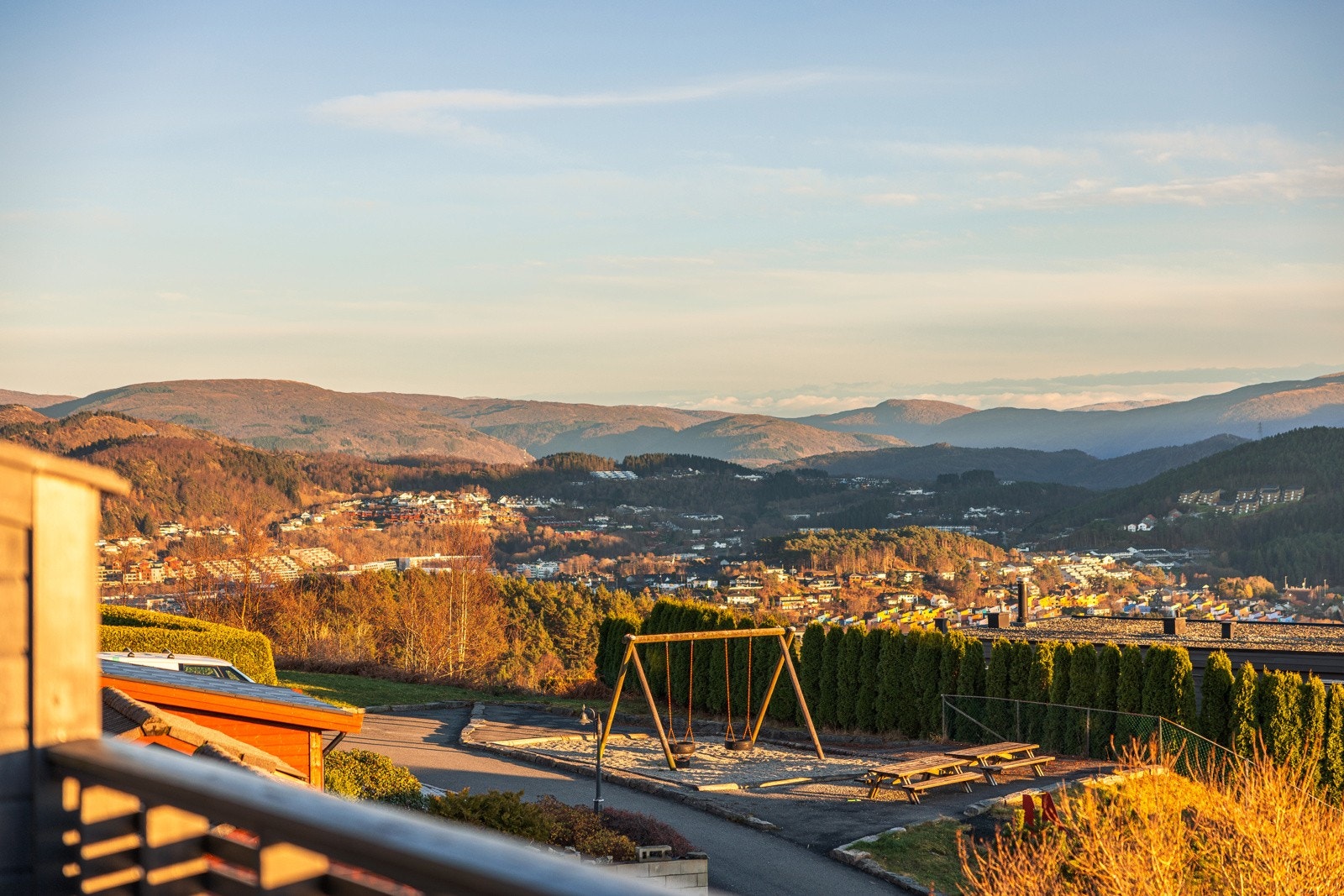 Fantastisk utsikt utover Åsane Galleribilde