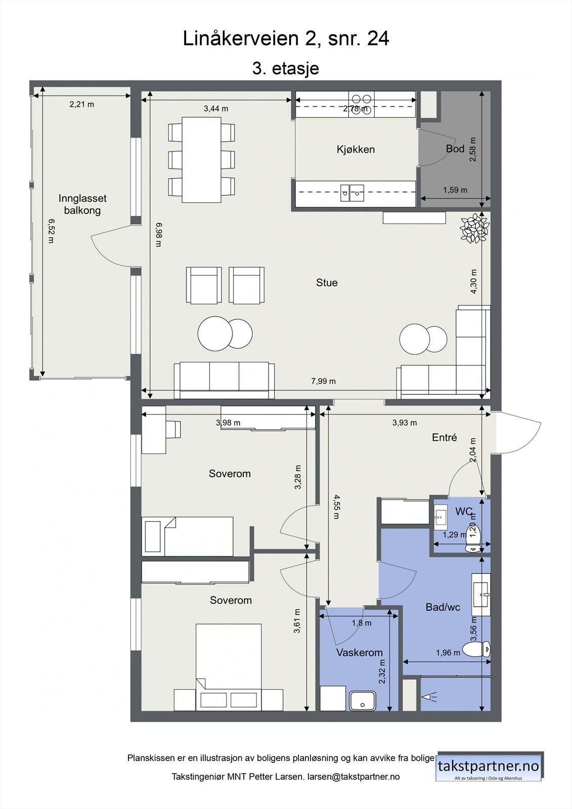 Planskisse. Galleribilde