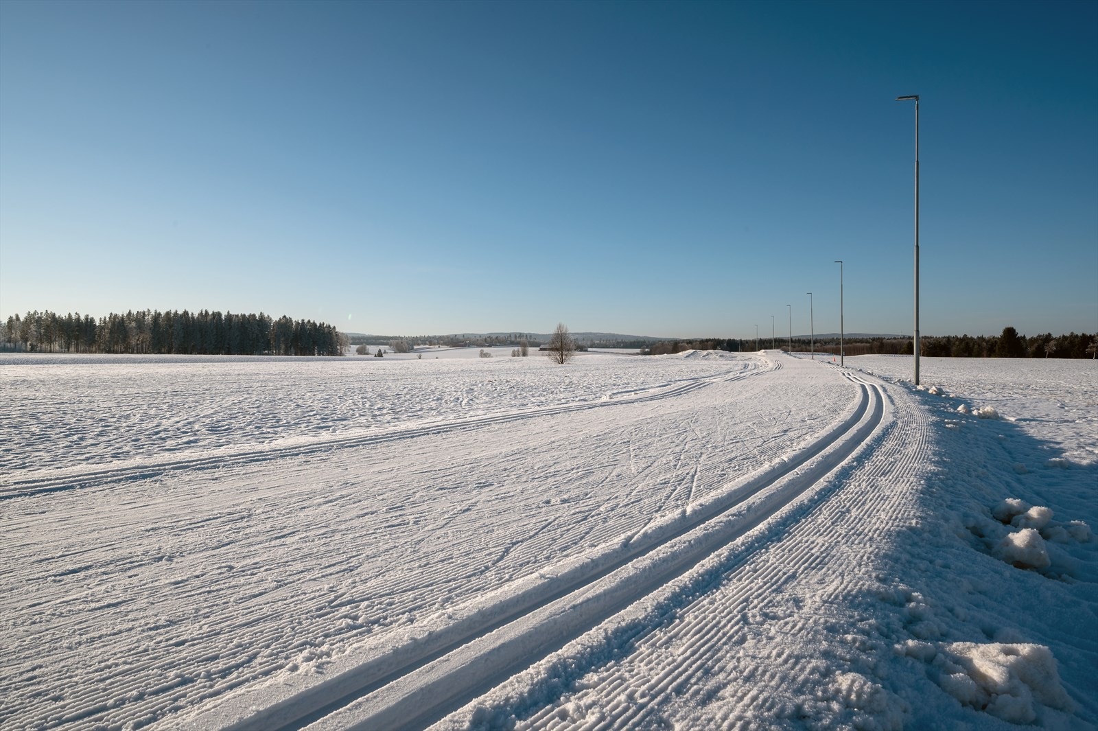 Deler av denne kjøres det skispor på om vinteren, når snøforholdene tillater det. Galleribilde