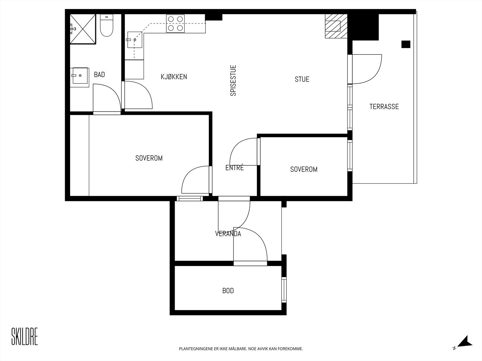 Planløsning. Galleribilde