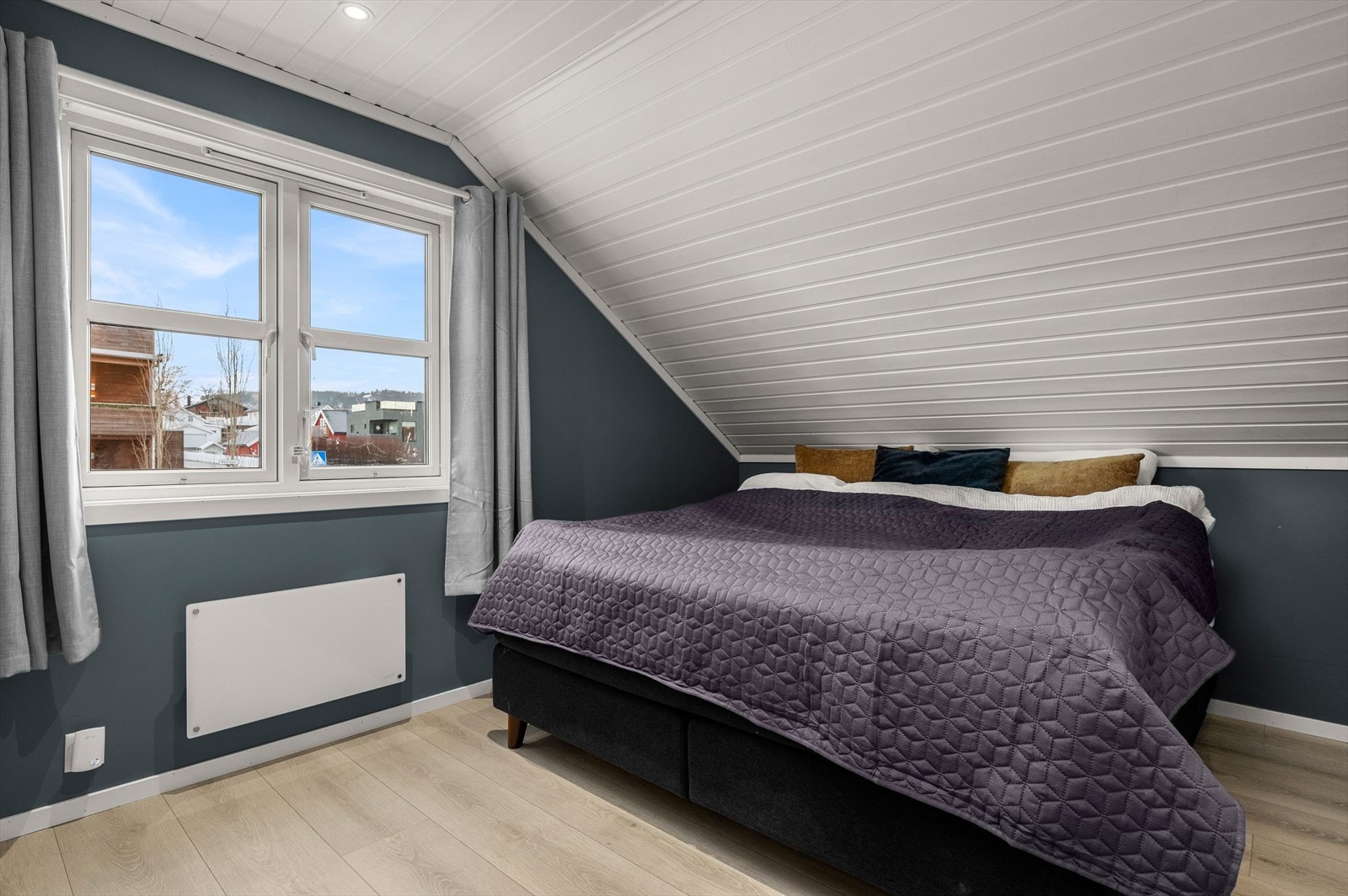 Soverom 1 er 8,5 kvm. Galleribilde