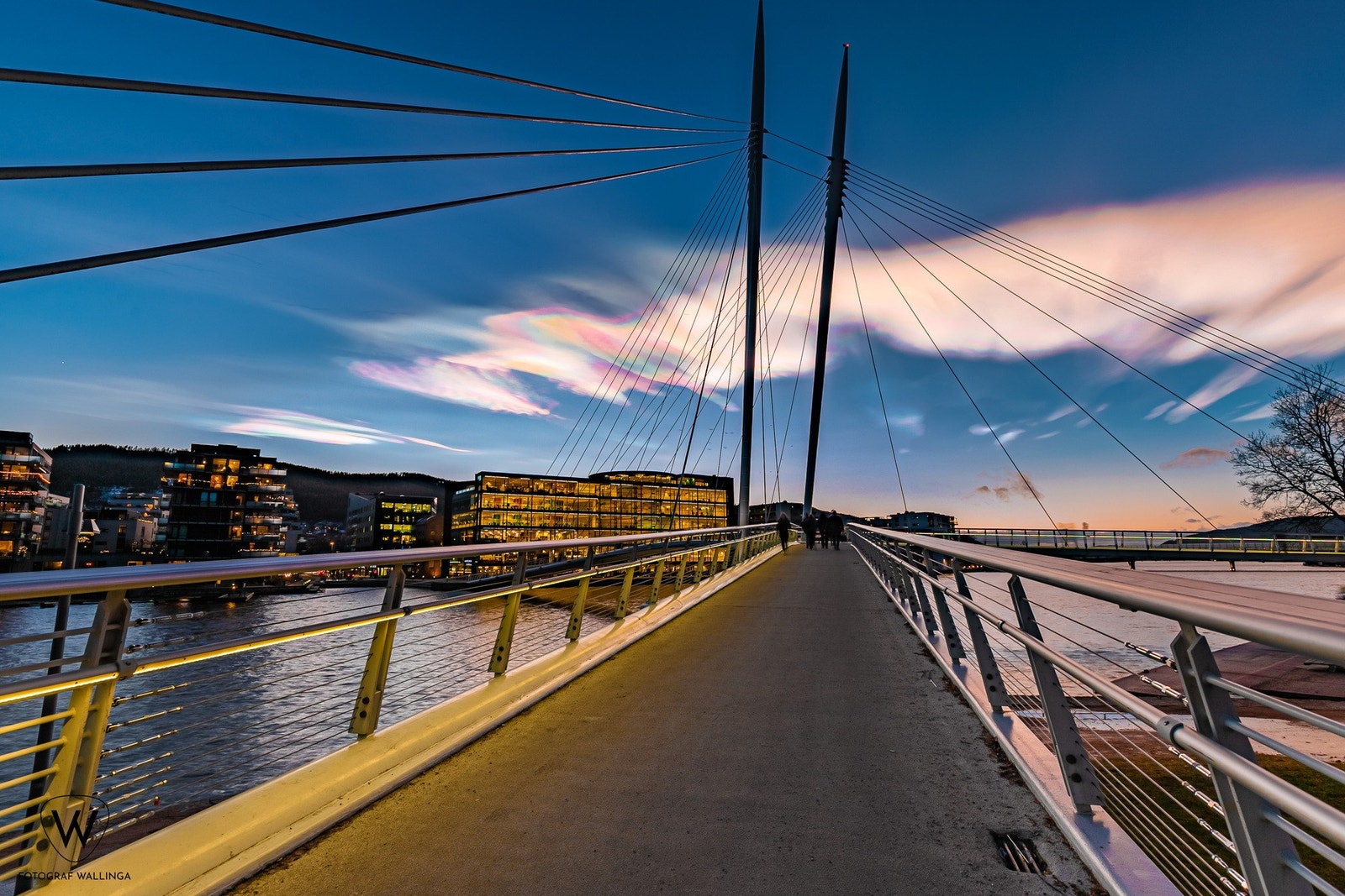 Ypsilon Bru. Universitetet i Sørøst-Norge har en av landets mest moderne lokaler på Papirbredden som ligger helt nede ved elva. Galleribilde