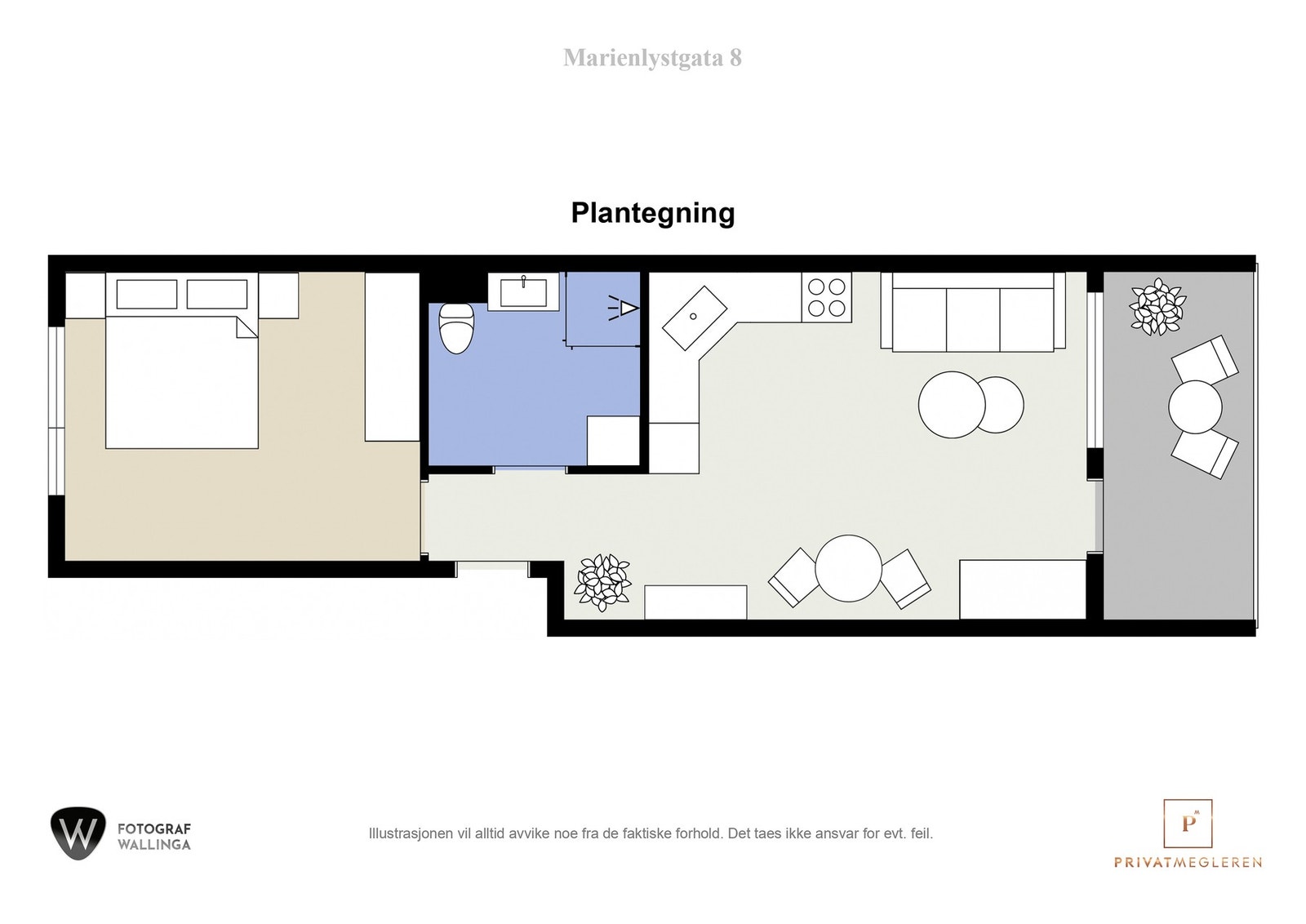 Plantegning. Galleribilde