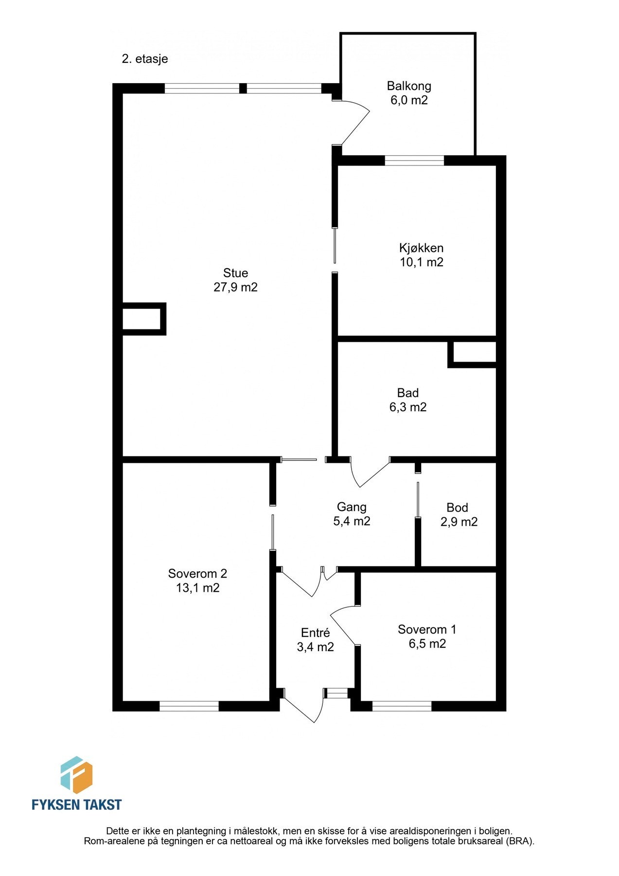 Planskisse. Galleribilde