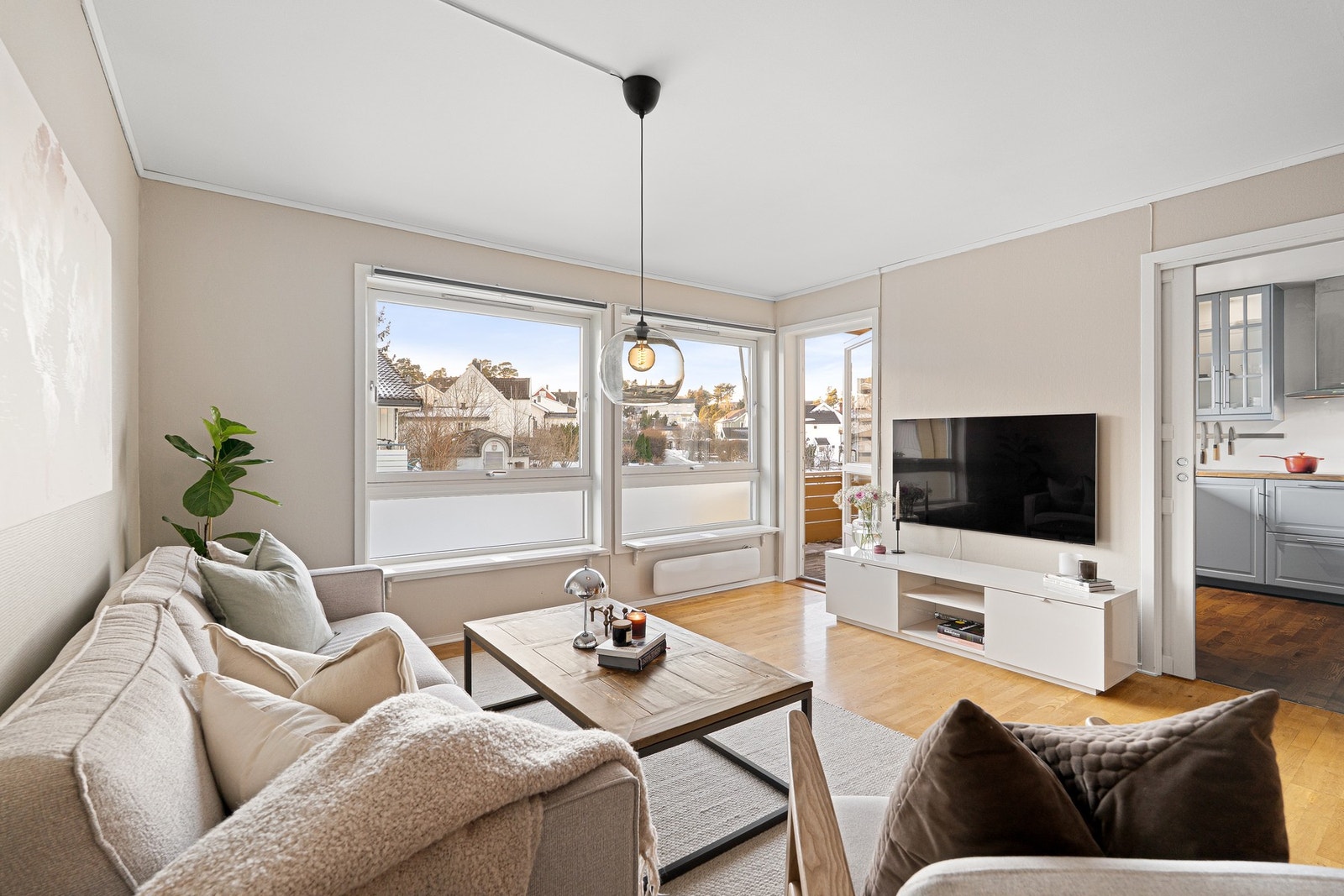 En lekker og stor 3-roms leilighet. Galleribilde