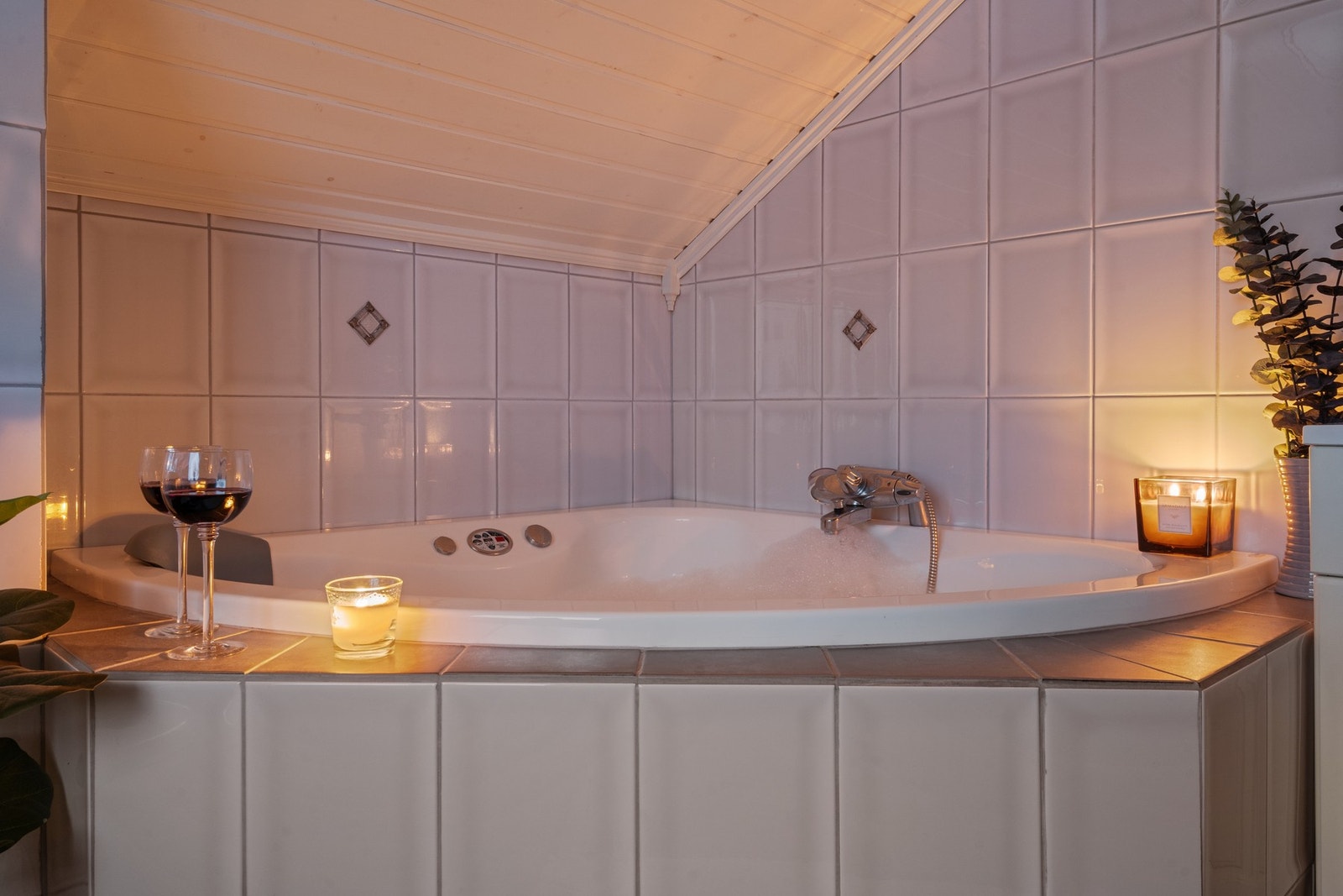 Her kan du ta deg et varmt og deilig bad. Galleribilde