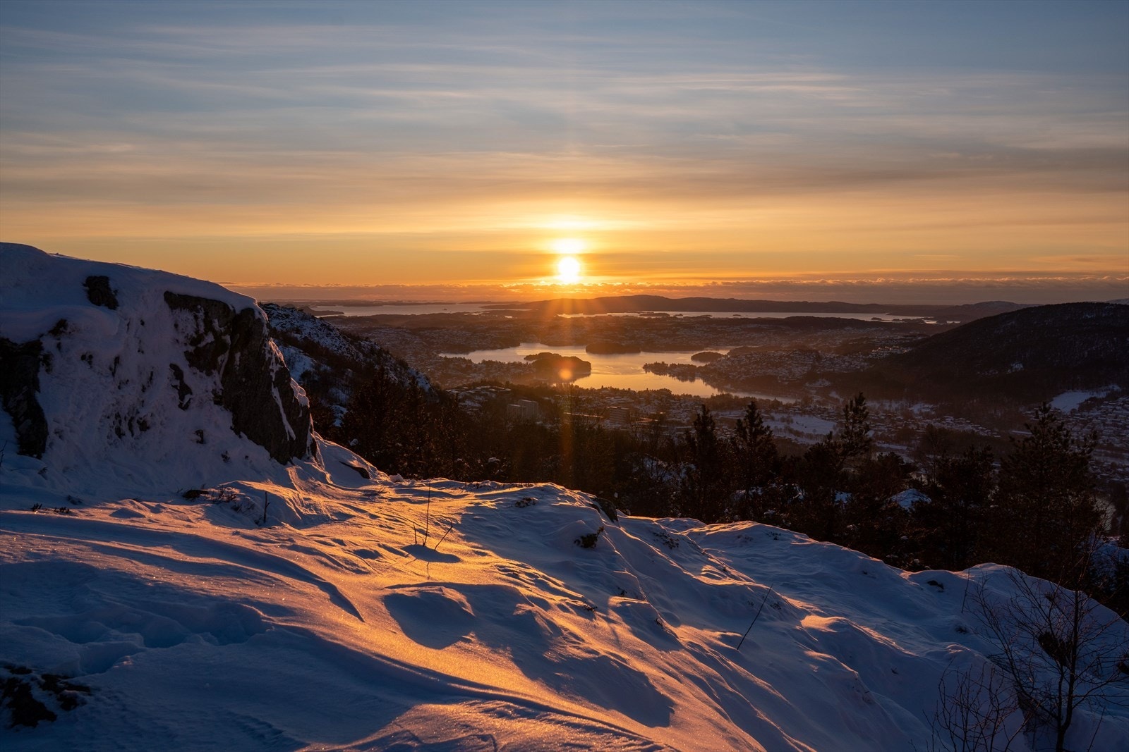 For fjellgeiter har man Landåsfjellet og turen videre opp til Ulriken - for byens fineste utsikt. Galleribilde