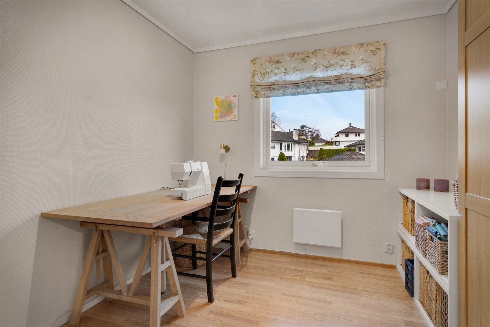 Soverom 2, idag brukt som kontor. Galleribilde